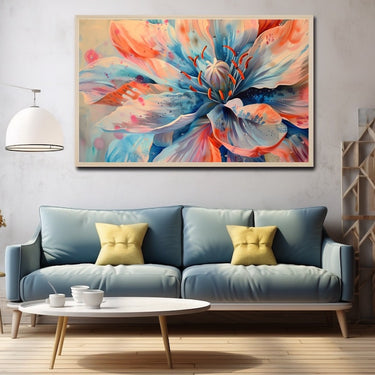 Wooden Flower Painting